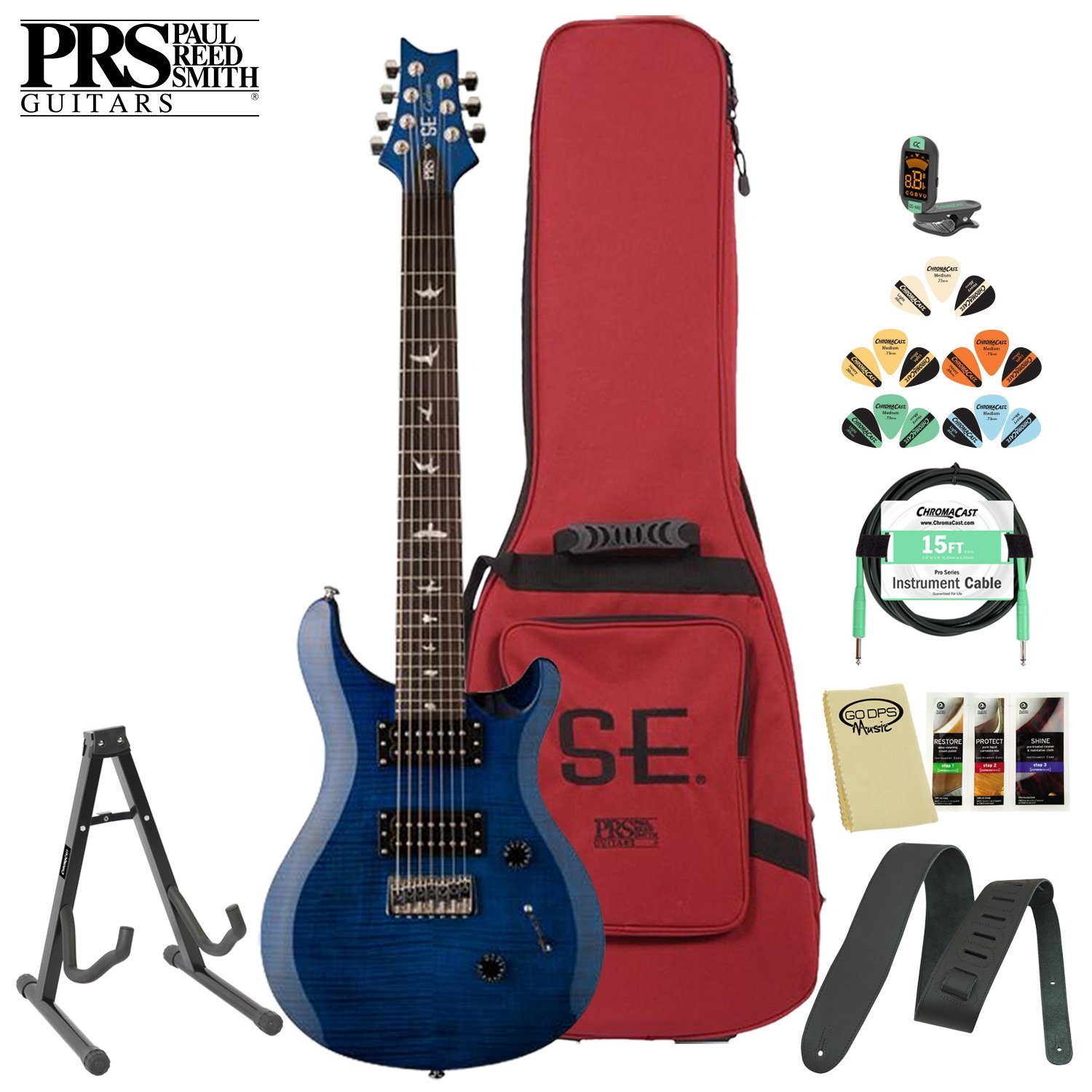 Paul Reed Smith Guitars CM7RB-KIT-3 SE CM7RB Custom 24 7-String Guitar Kit